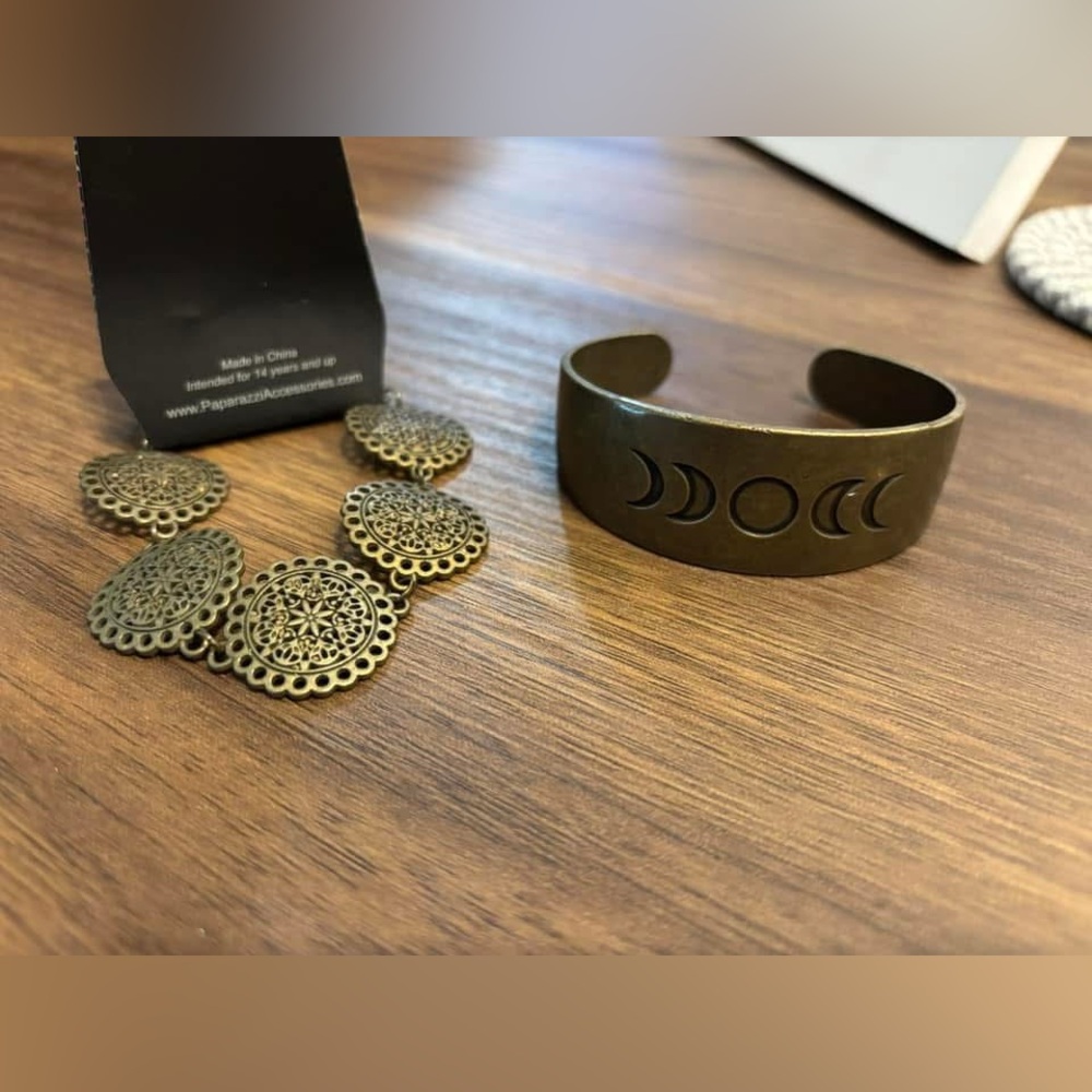 💖Set of 2 bronze bracelets💖